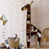 Kalu Giraffe Kids Bookcase - Beige