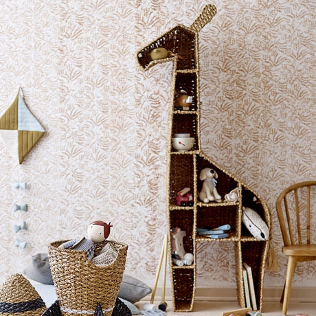 Kalu Giraffe Kids Bookcase - Beige