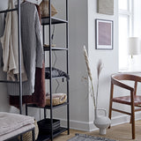 Valde Iron Clothes Rail - Black