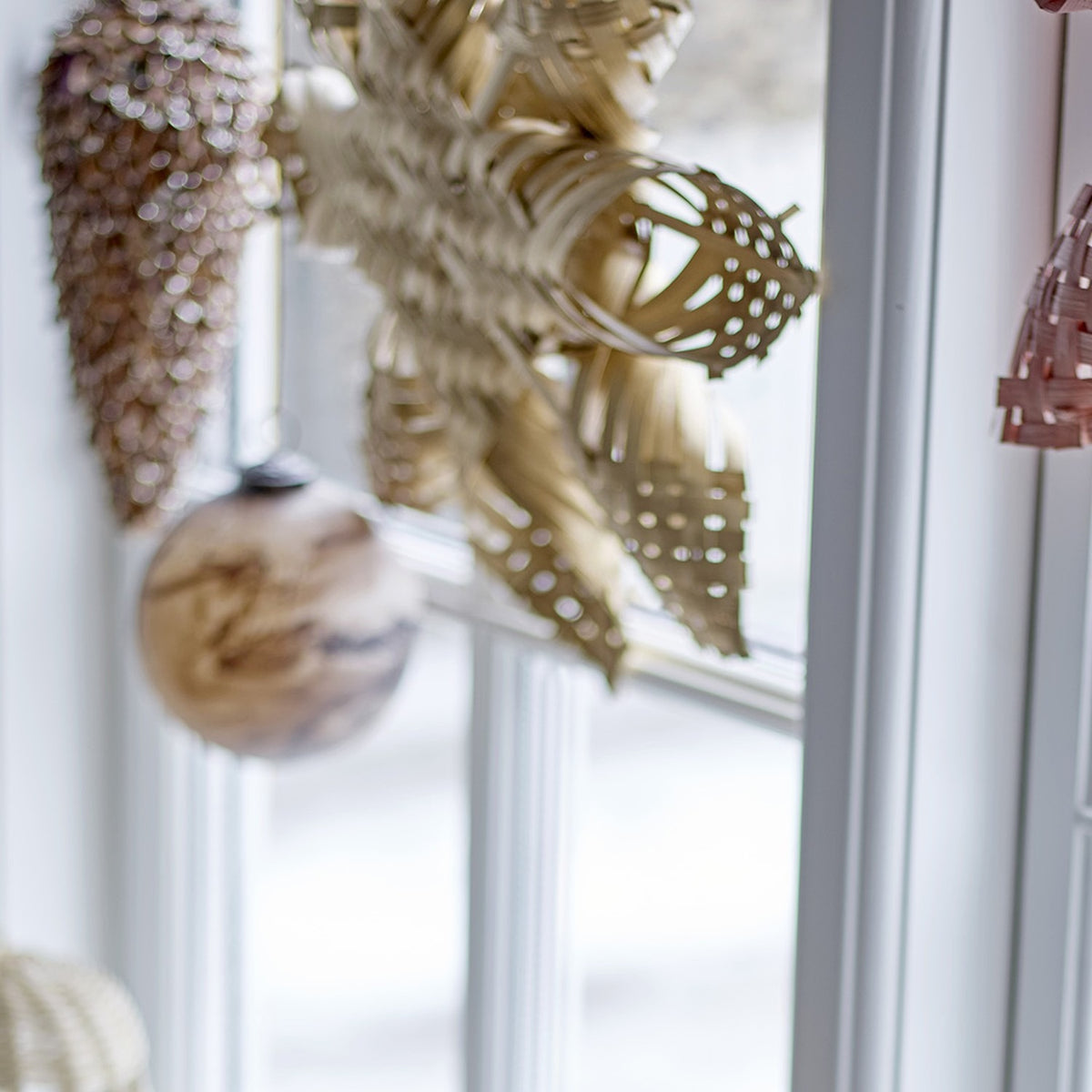 Hani Bamboo Christmas Star - Beige