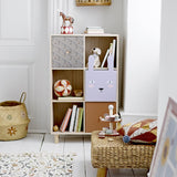 Calle Wooden Kids Bookcase 90x55cm - Multi