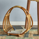 Perla Rattan Magazine Rack - Natural