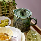 Liselu Stoneware Lemon Squeezer - Green