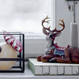 Glory Resin Christmas Candle Holders Set of 2 - Brown