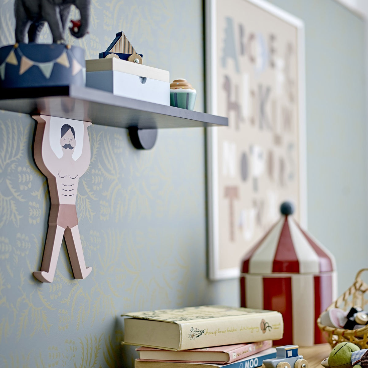 Rossaio Wall Shelf - Black