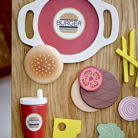Jools Play Food Set of 13 - Brown