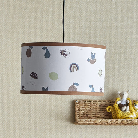 Agnes Bamboo Lamp Shade - Multi