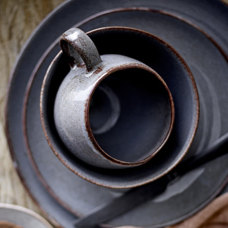 Sandrine Stoneware Cup 275ml - Grey