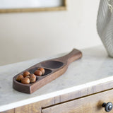 Thorun Wooden Bowl 40x9cm - Brown