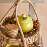 Limone Lemon Stoneware Teapot 730ml - Yellow