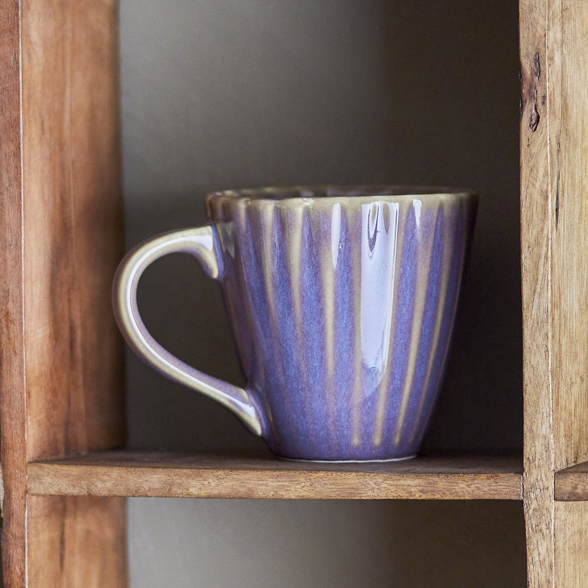 Latina Stoneware Cup 220ml - Purple