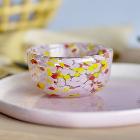 Lilya Glass Bowl 11.5cm - Pink