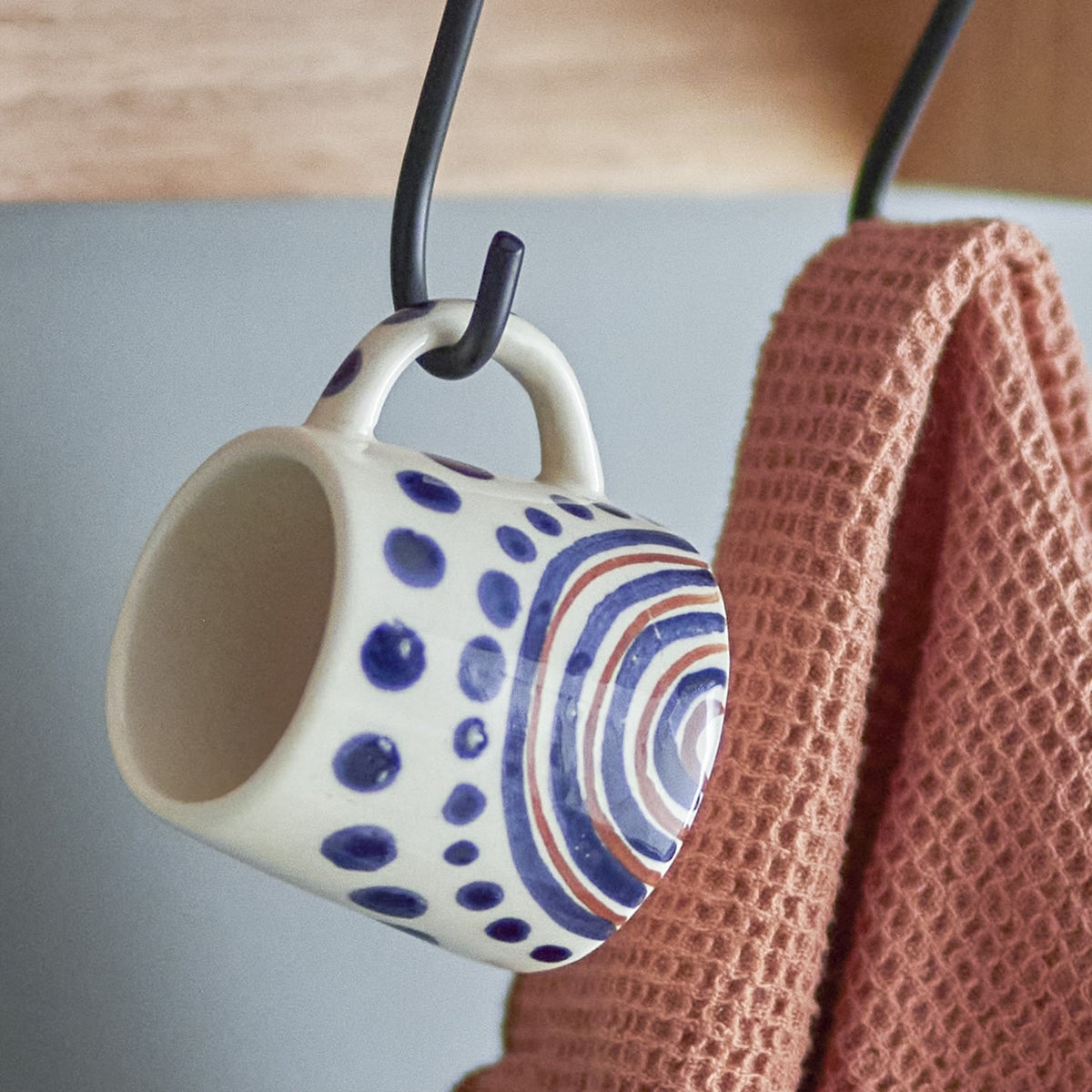 Shama Dotted Stoneware Espresso Cup 50ml - Multi