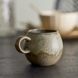 Paula Stoneware Cups 275ml Set of 4 - Grey