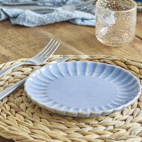 Latina Stoneware Side Plate - Light Blue