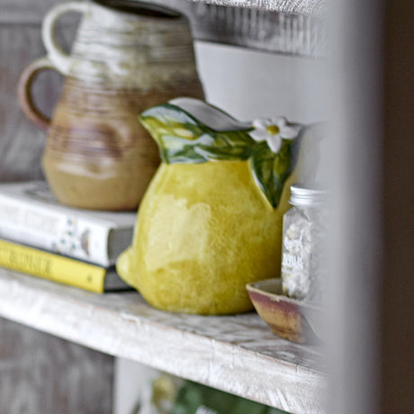 Limone Lemon Stoneware Jug 1340ml - Yellow
