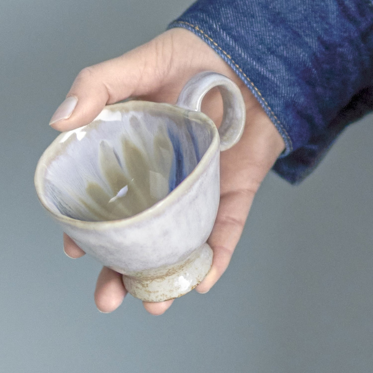 Imogen Speckled Stoneware Cup 175ml - Beige