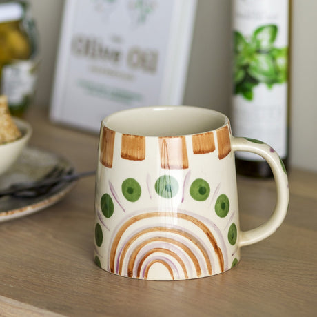 Shama Stoneware Mugs 515ml Set of 6 - Multi