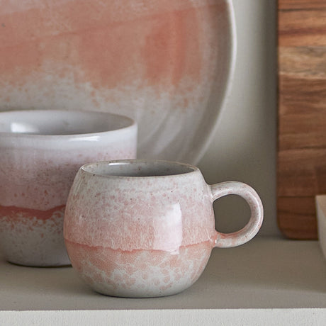 Paula Stoneware Espresso Cup 140ml - Orange