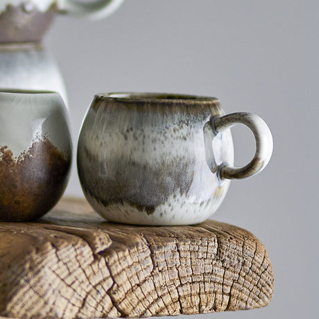 Paula Stoneware Espresso Cup 140ml - Grey