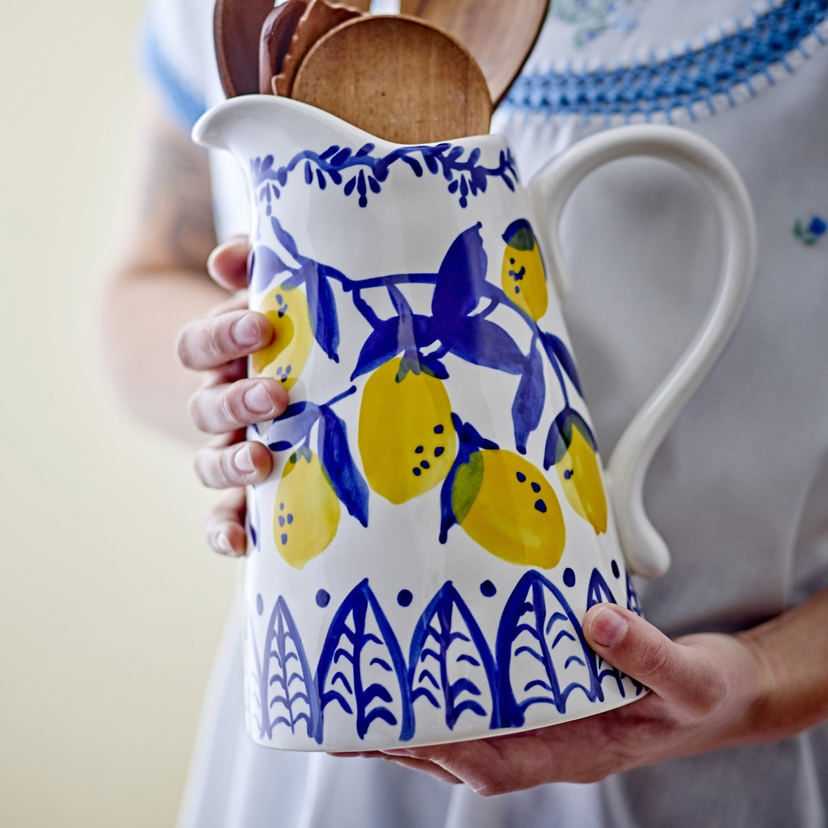 Maxima Stoneware Jug 1465ml - Multi