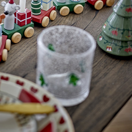 Debra Christmas Tree Tumbler - Clear