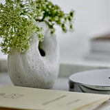 Caia Stoneware Vase 9.5cm - White