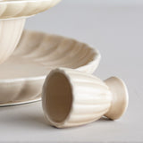 Latina Stoneware Egg Cup - Beige
