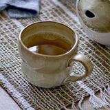 Nara Stoneware Cup 350ml - Beige