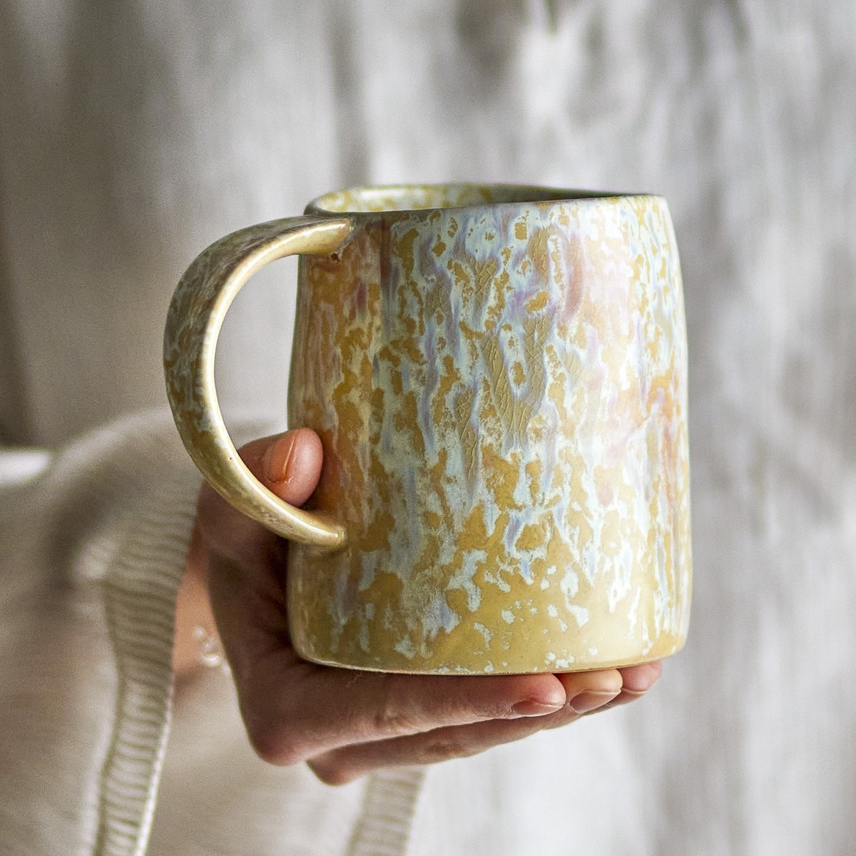 Yori Stoneware Mug 450ml - Beige