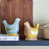 Birdy Stoneware Egg Cups Set of 2 - Multi