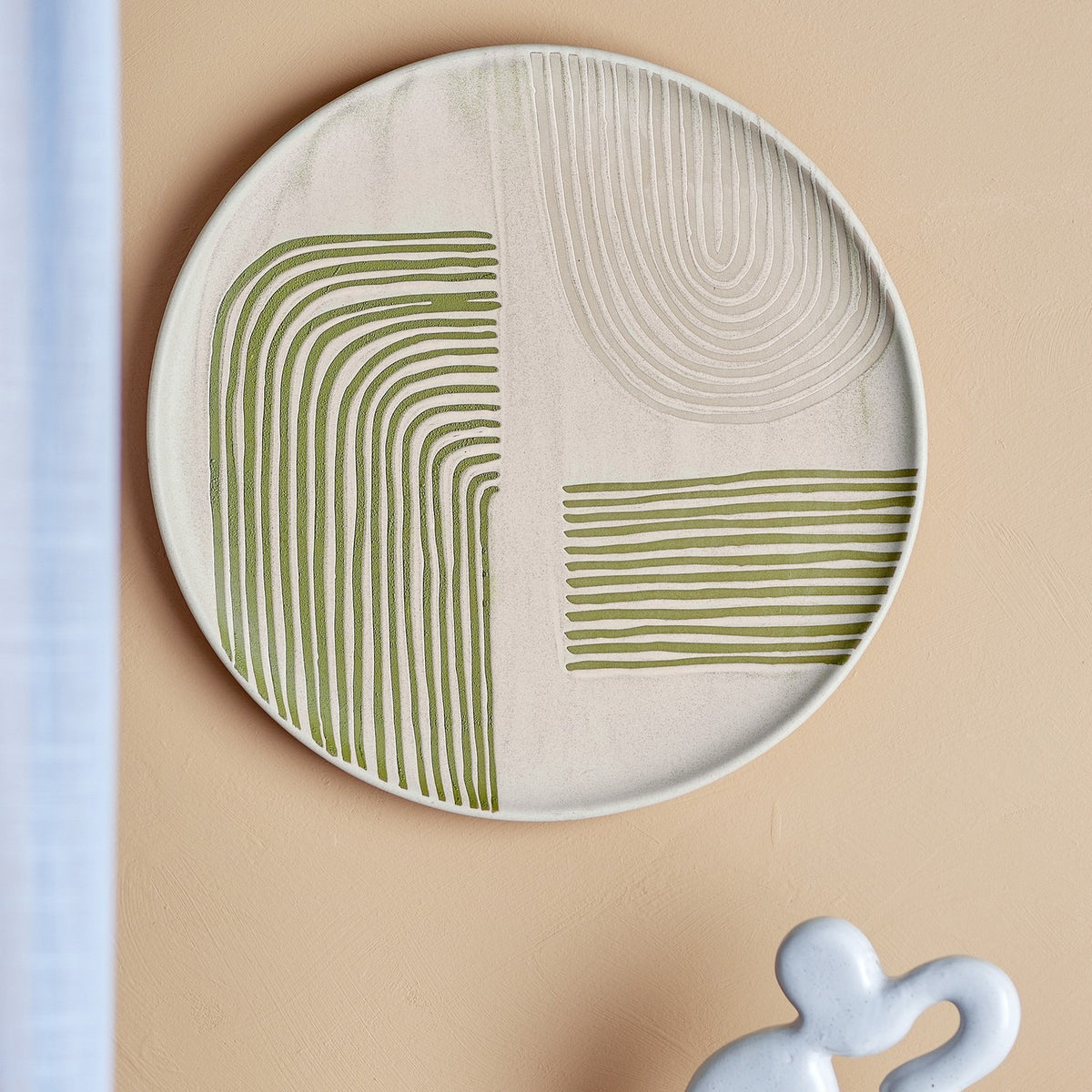 Amica Stoneware Platter - Multi