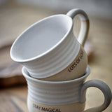 Claire Stoneware Cup 450ml - White