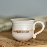 Claire Stoneware Cup 450ml - Beige