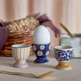 Eviaya Stoneware Egg Cups Set of 3 - Multi