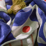 Eviaya Dotted Cotton Throw - Multi