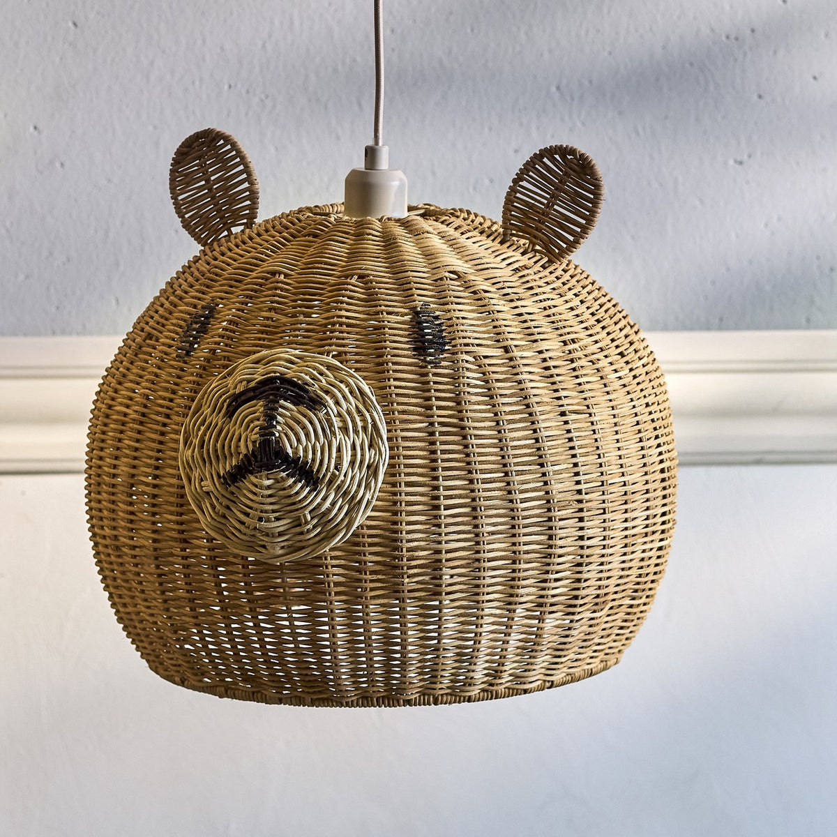 Lilu Rattan Lamp Shade - Brown
