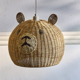 Lilu Rattan Lamp Shade - Brown