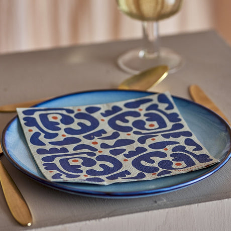 Eviaya Dotted Paper Napkins Pack of 20 - Multi