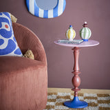 Annan Round Aluminium Side Table - Multi