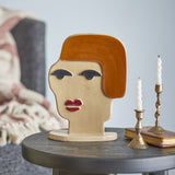 Voila Stoneware Ornament - Beige