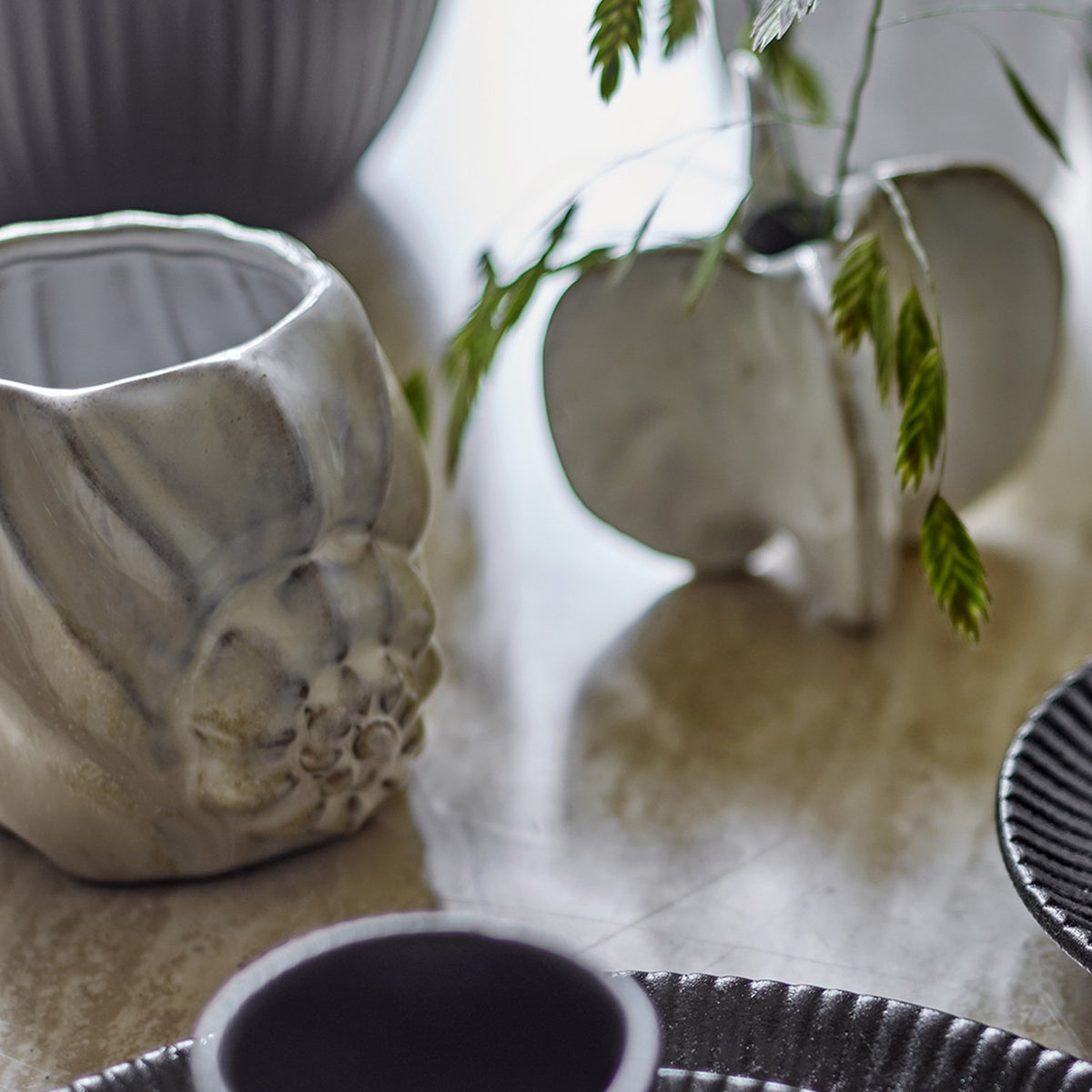 Corelia Stoneware Cup 250ml - Beige