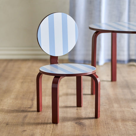 Liova Striped Kids Chair - Multi