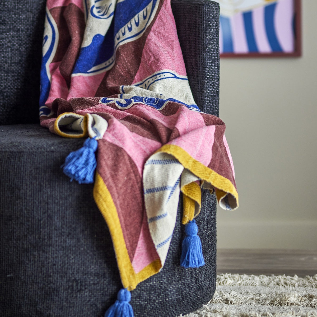 Remy Striped Throw - Multi