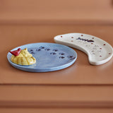 Bitte Stoneware Platters Set of 2 - Multi