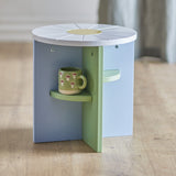 Latti Round Kids Stool - Multi