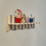 Bubbi Striped Wall Shelf - Multi