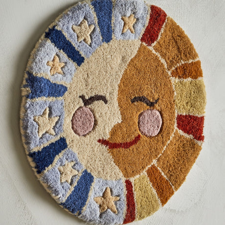 Sun Star Wool Wall Decor - Multi