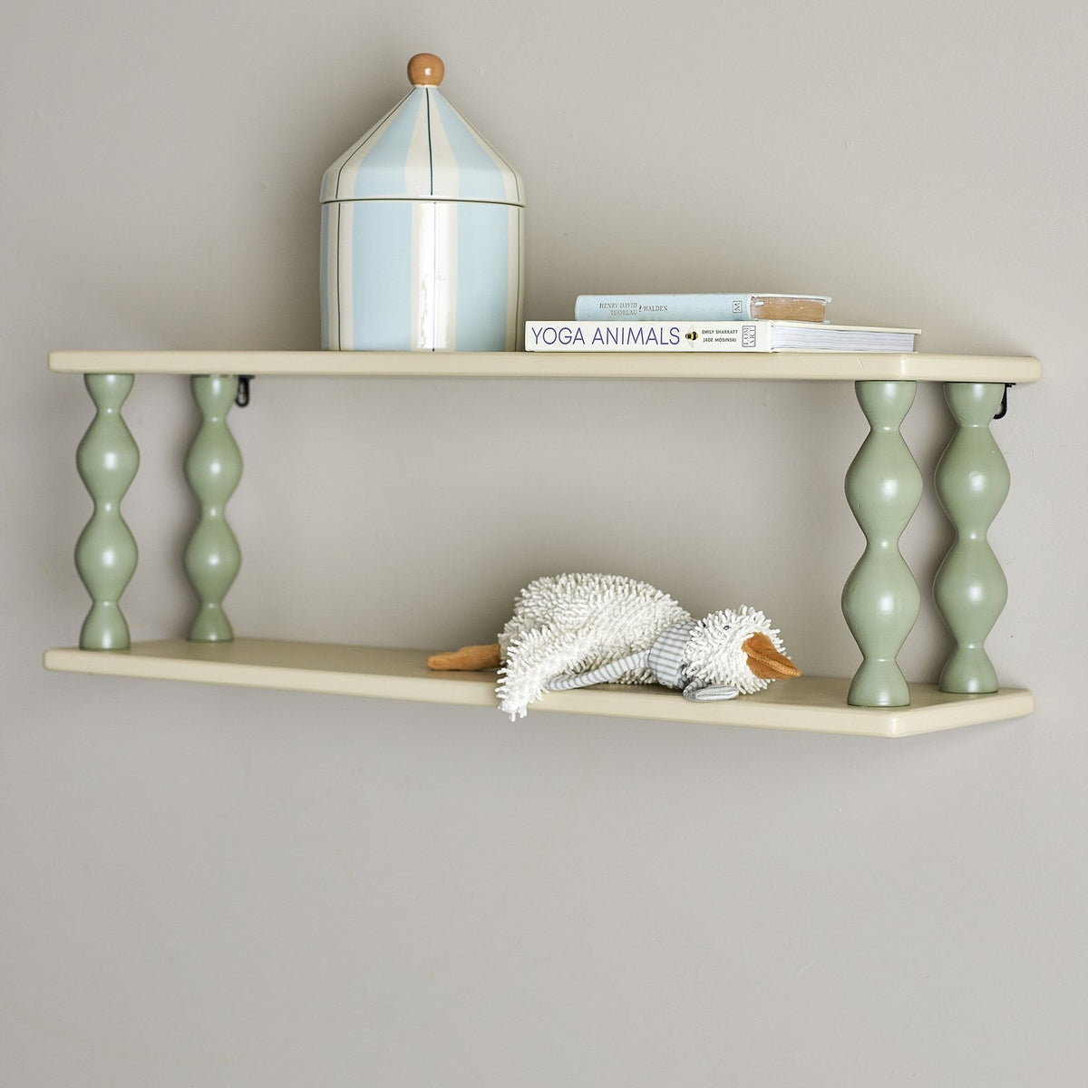 Bibiola Wavy Wall Shelf - Multi