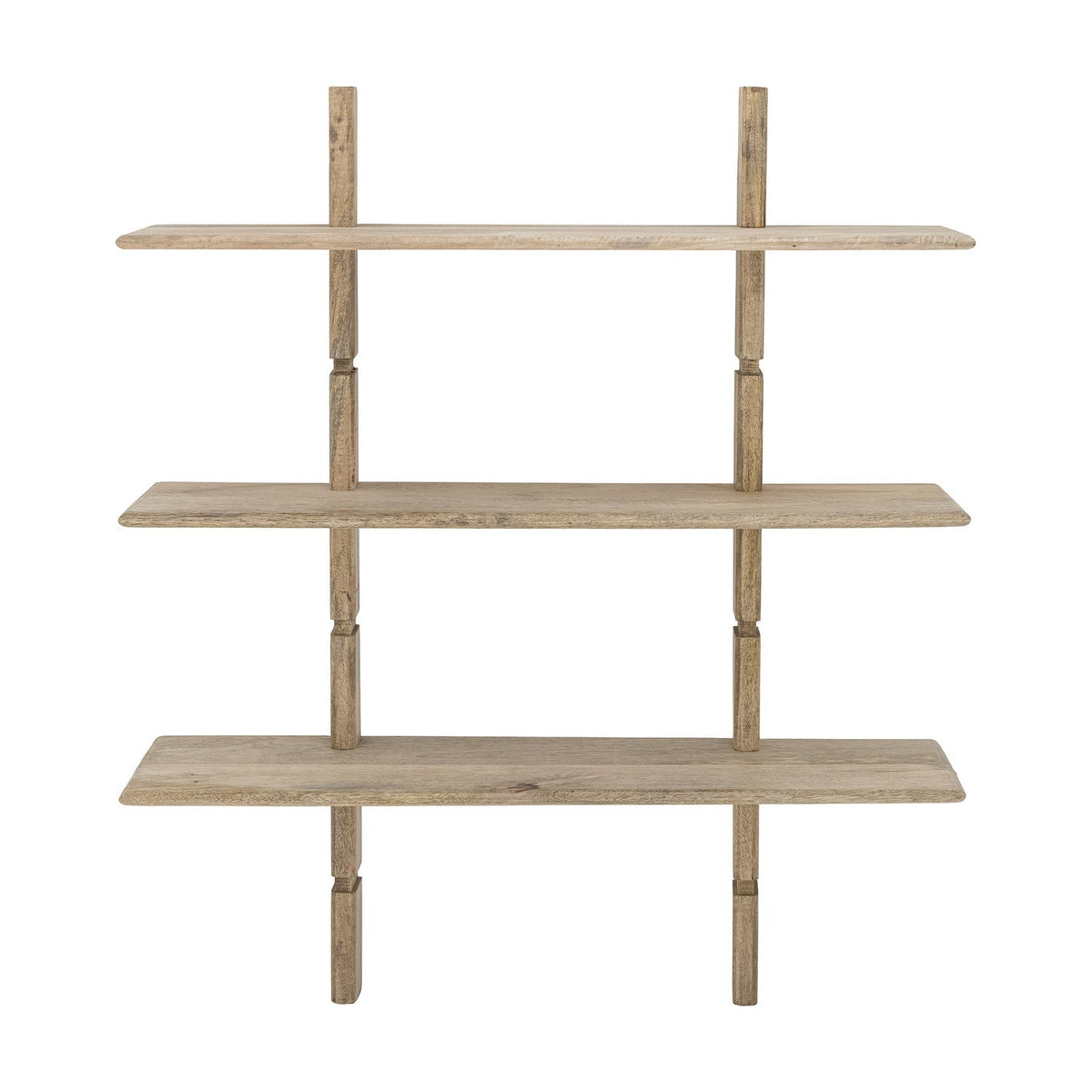 Millian Wooden Wall Shelf 110.5x96cm - Beige